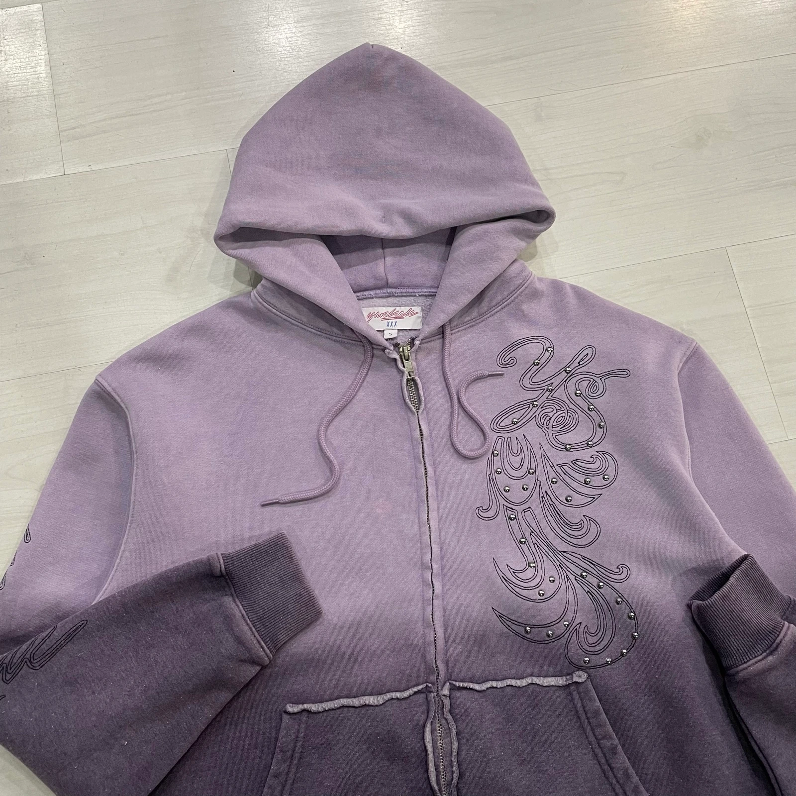 Yardsale - Ombre Zip Hoodie (Purple)